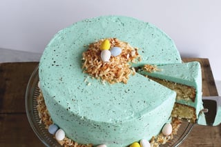 Speckled Egg Layer Cake