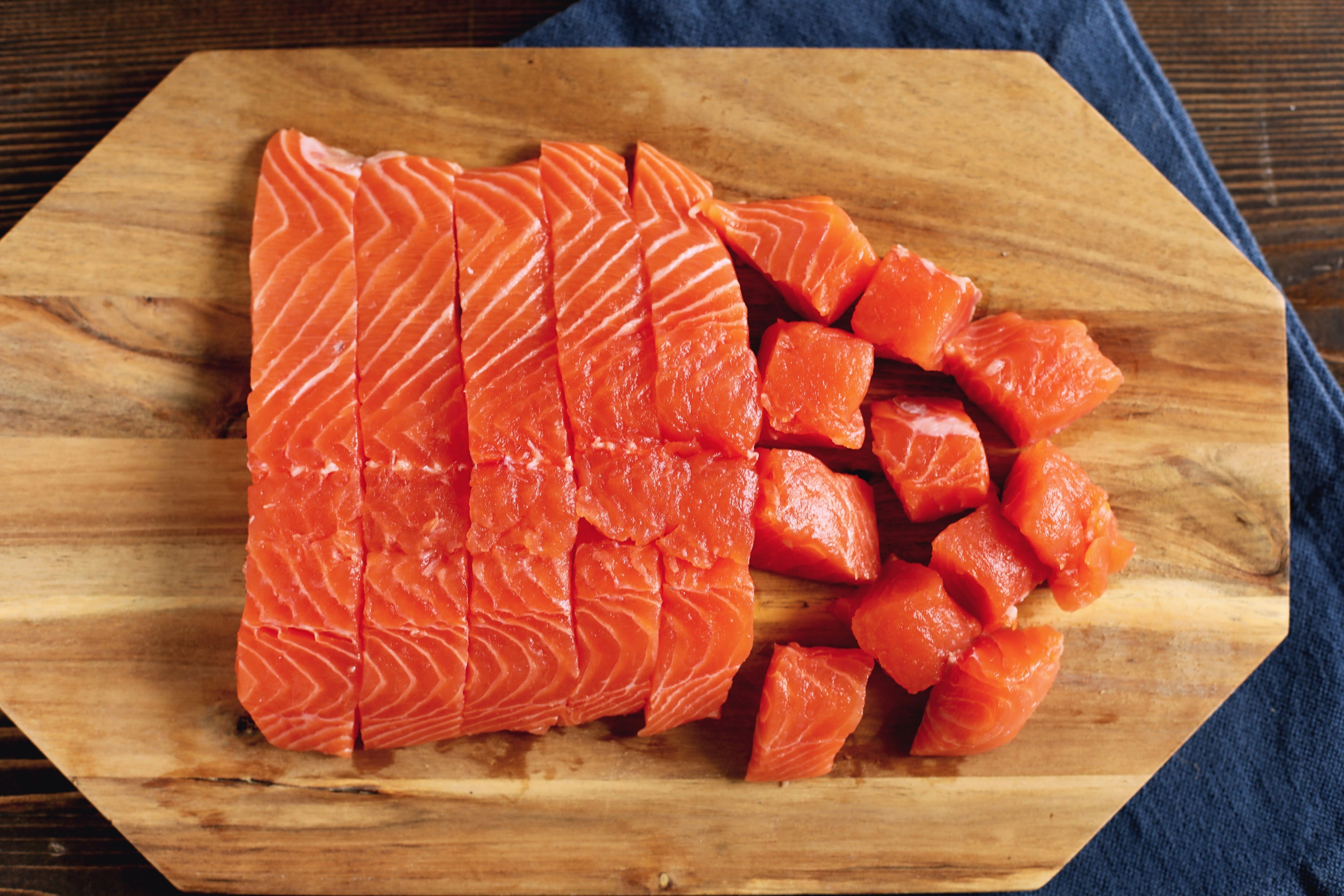 3 Teriyaki Salmon Sushi Bowls